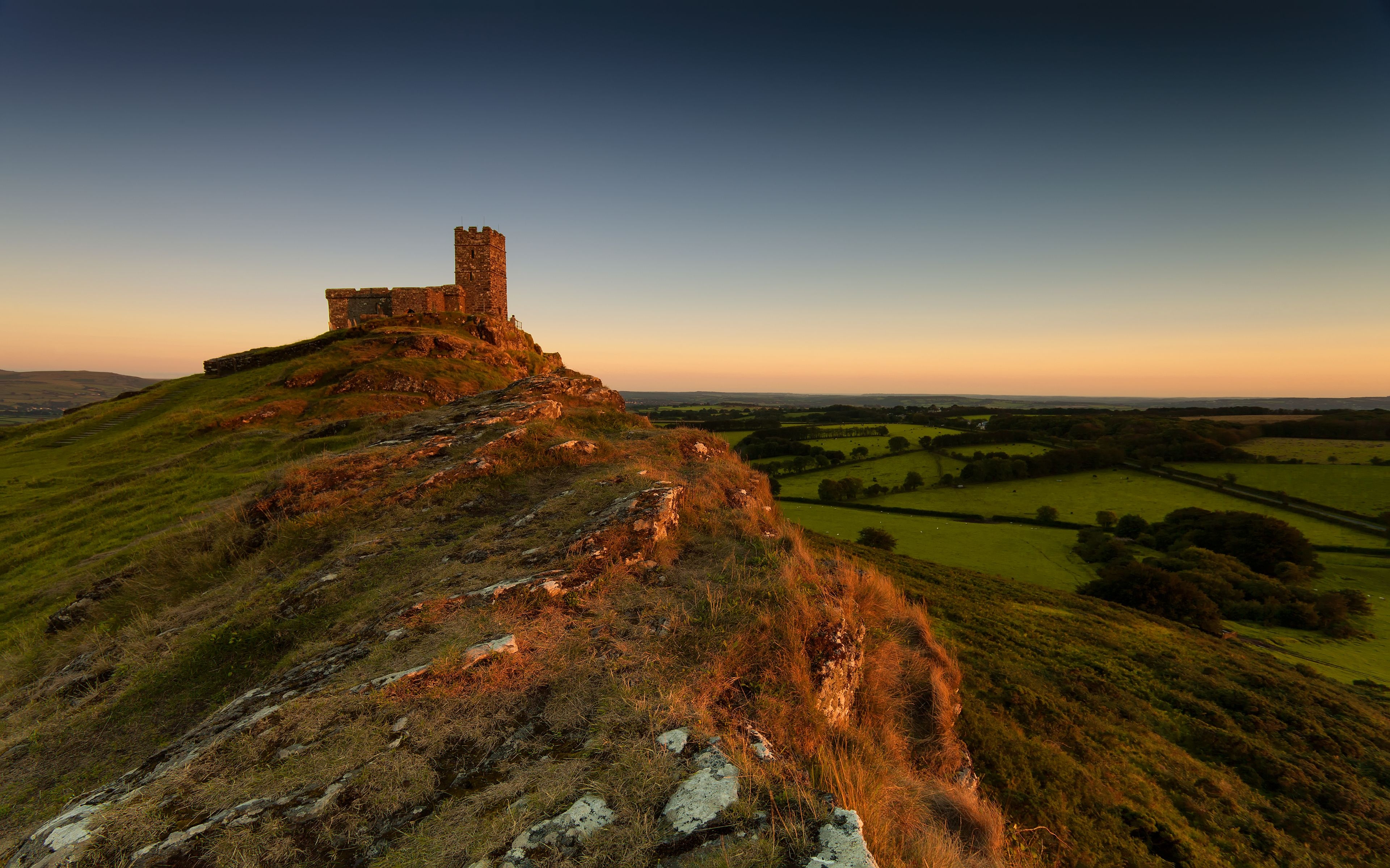 3840x2400 Church in Devon, United Kingdom wallpaper and image, Desktop