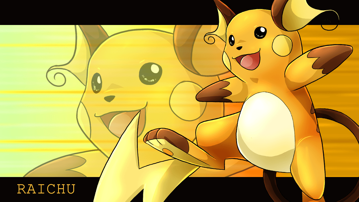 1370x770 pikachu raichu pichu, Desktop