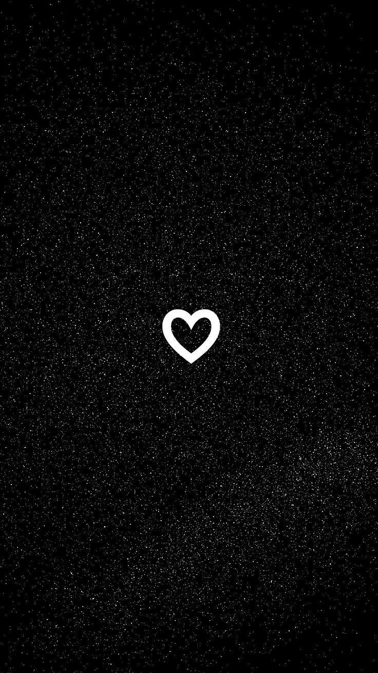 740x1310 Save = follow me ✨? - #follow #save - #wallpaper k #free #iphone #mobile #games. Black wallpaper, Heart wallpaper, Cute black wallpaper, Phone