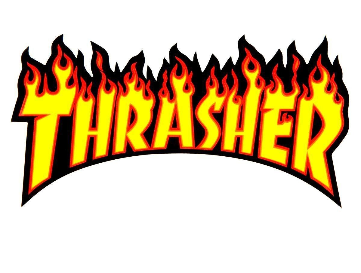 1200x910 THRASHER magazine title logo. STREETERS. Magazine, Desktop