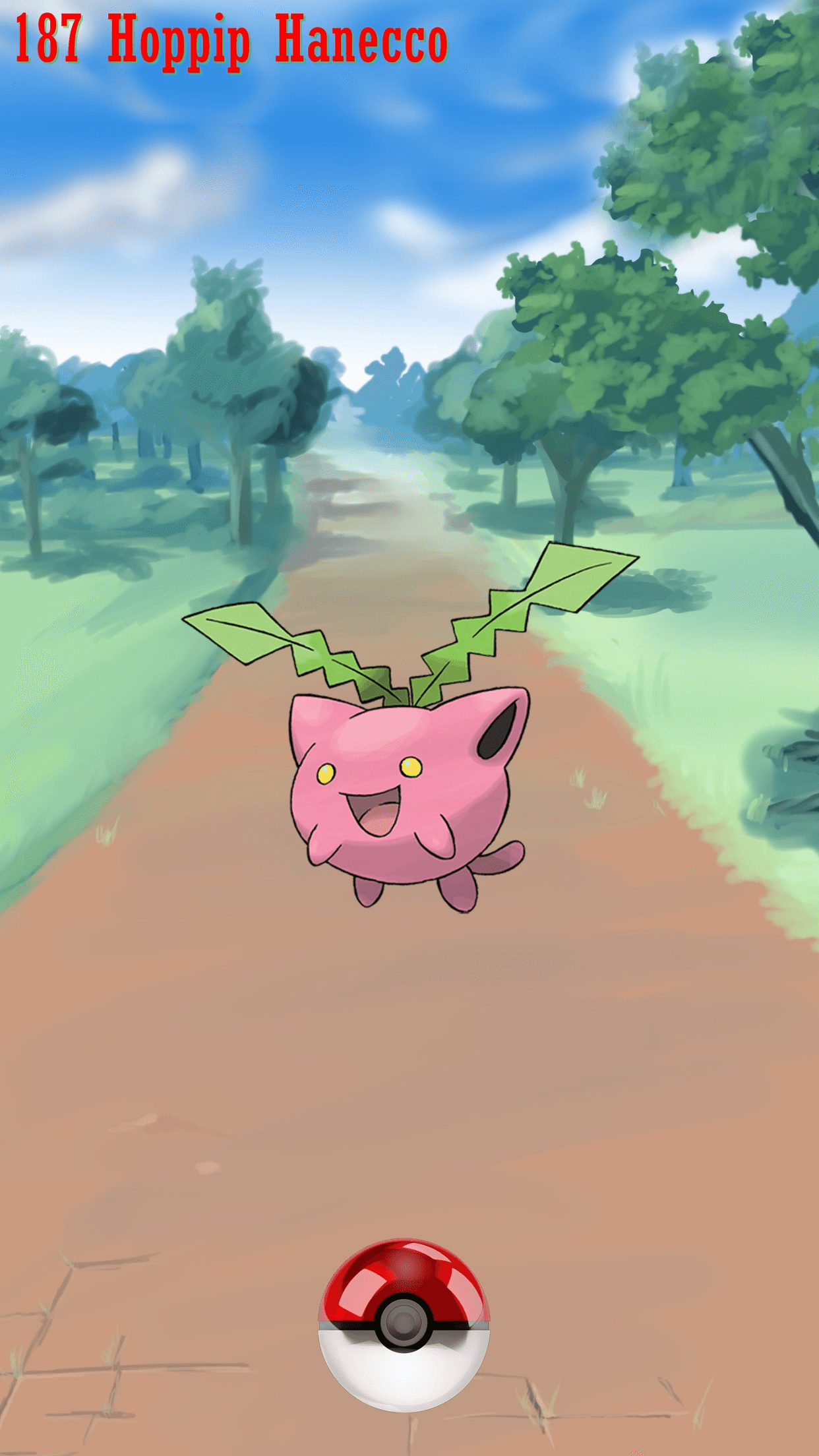 1250x2210 Street Pokeball Hoppip Hanecco, Phone