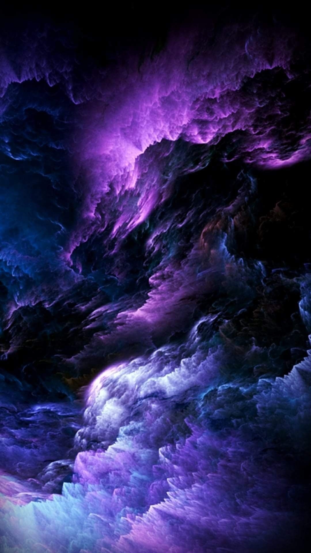 1080x1920 iPhone Dark Purple Aesthetic Wallpaper, Phone