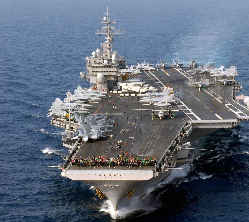 960x860 USS Nimitz, Desktop