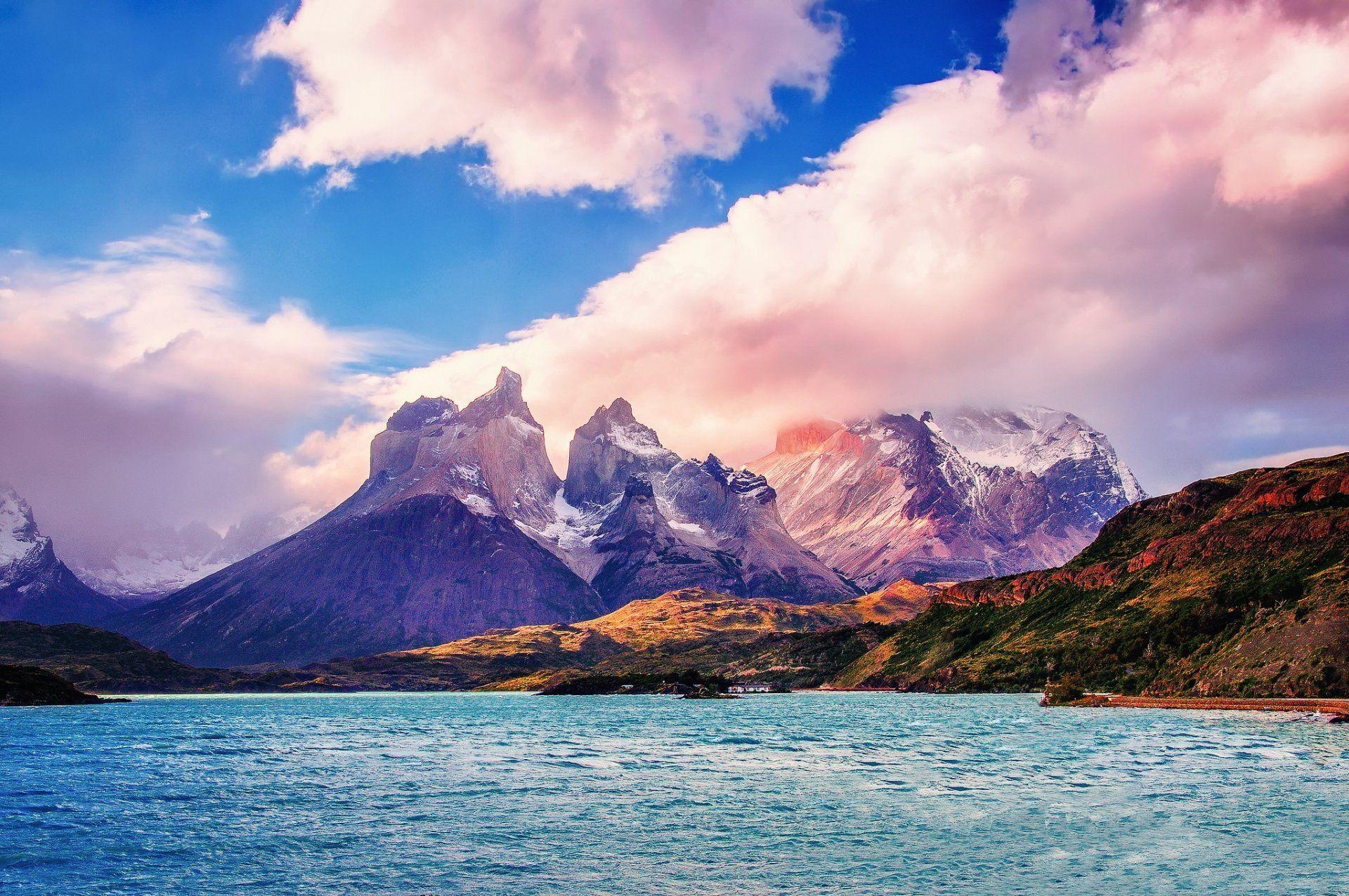 1920x1280 south america chile national park torres del paine national park, Desktop