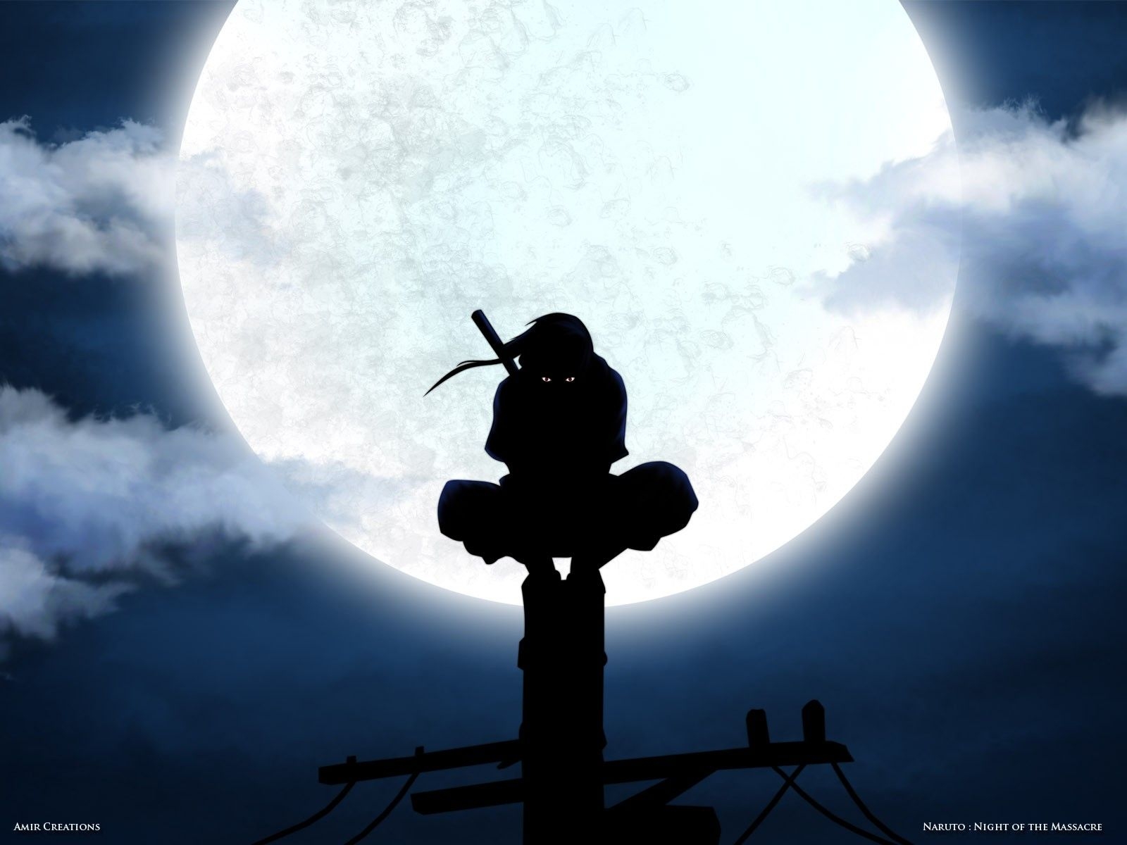 1600x1200 Itachi Moon Wallpaper Free Itachi Moon Background, Desktop