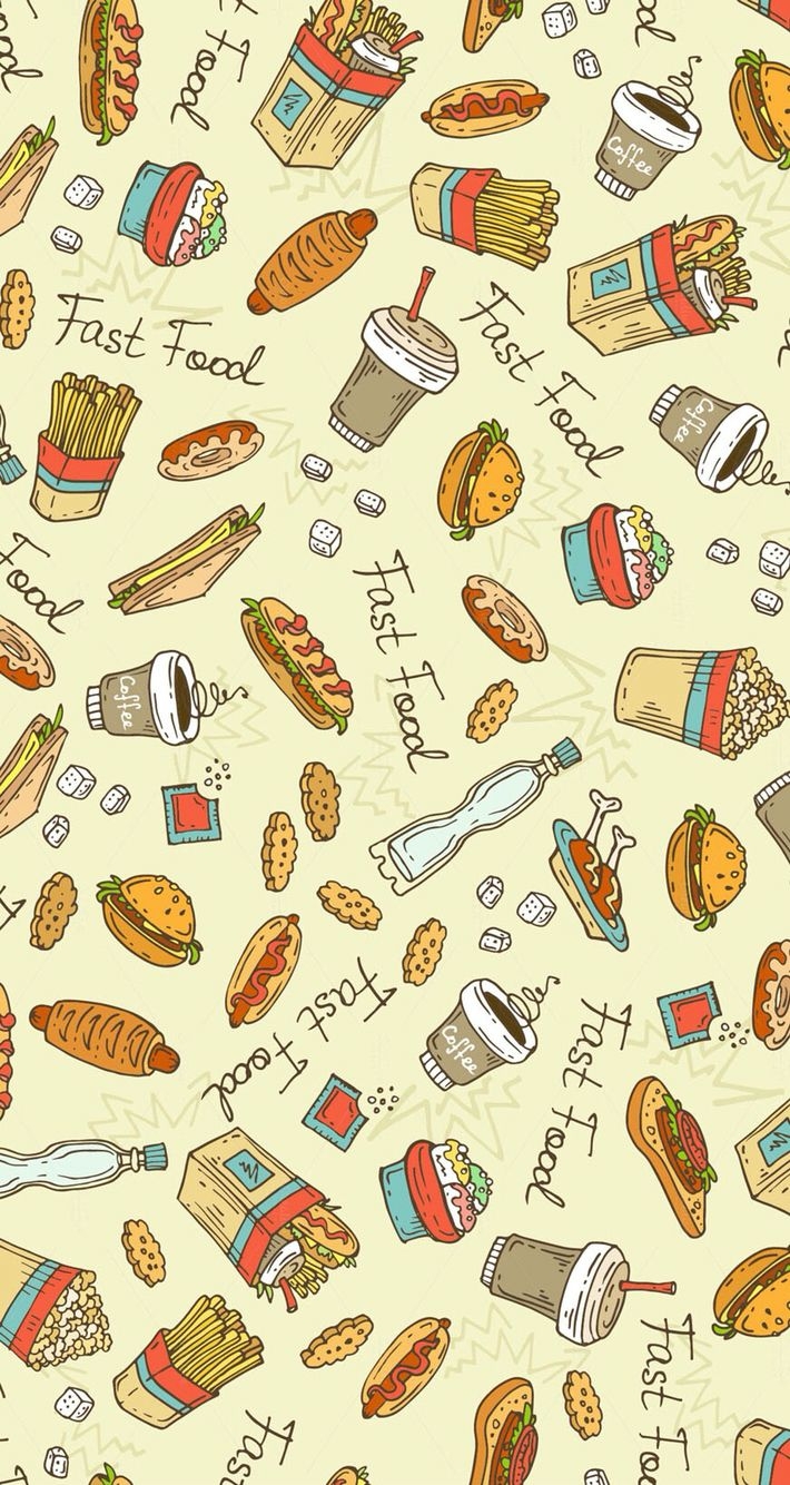 710x1340 Junk Food Wallpaper, Phone