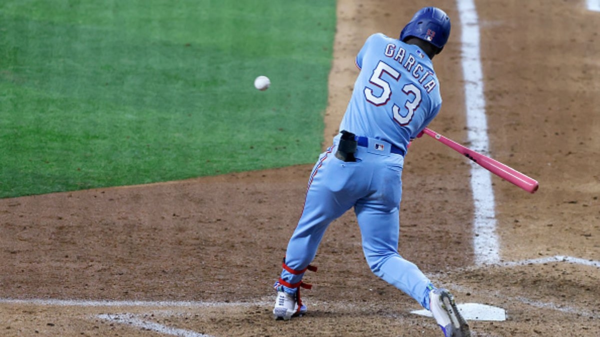 1200x680 Garcia Homers, Drives in 5 as Rangers, Desktop