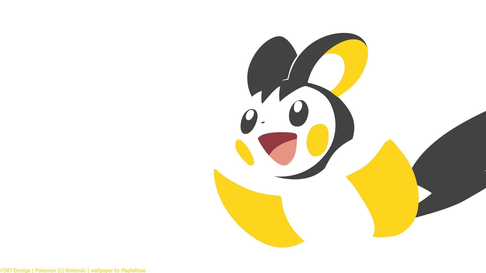 1920x1080 Emolga, Minimal, Pokemon, Pokemon Generation V HD Wallpaper, Desktop