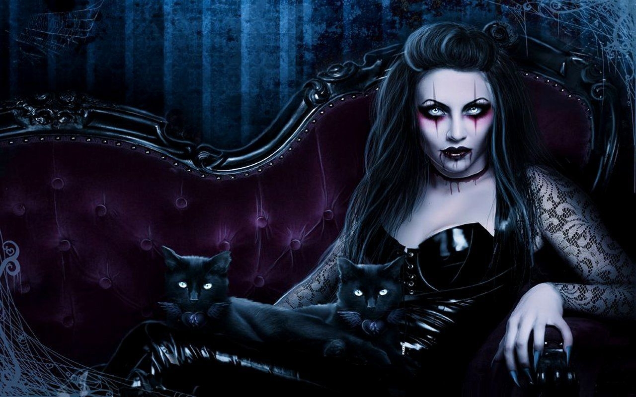 1280x800 Woman Female Vampire. Vampire Girl 8 Wallpaper, Picture, Photo and Background. Gothic wallpaper, Gothic background, Gothic picture, Desktop