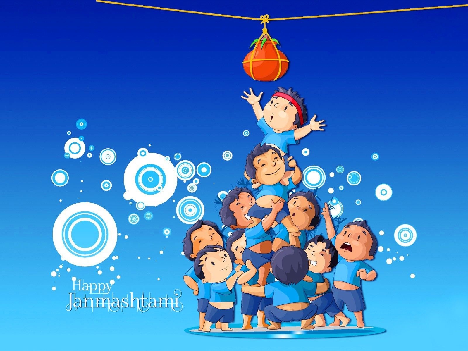 1600x1200 Happy Janmashtami HD Desktop Wallpaper, Desktop