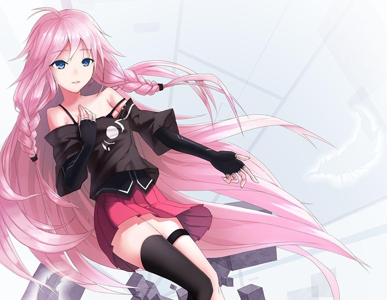 1320x1030 Vocaloid Luka Megurine Braid hair Hair Girls Anime, Desktop