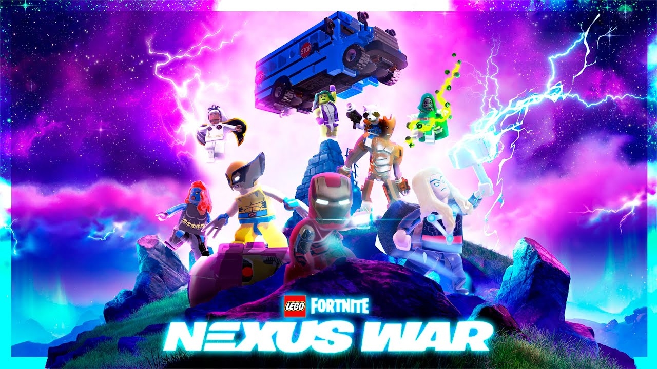 1280x720 Recreating Fortnite NEXUS WAR Poster in LEGO, Desktop