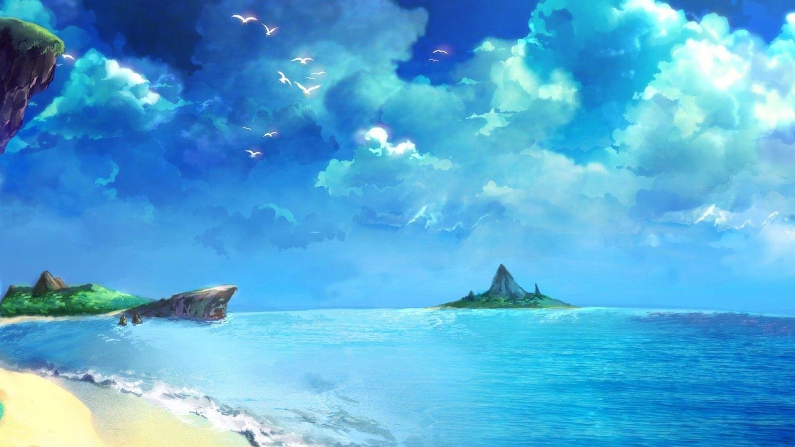 1600x900 Anime Summer Wallpaper Free Anime Summer Background, Desktop