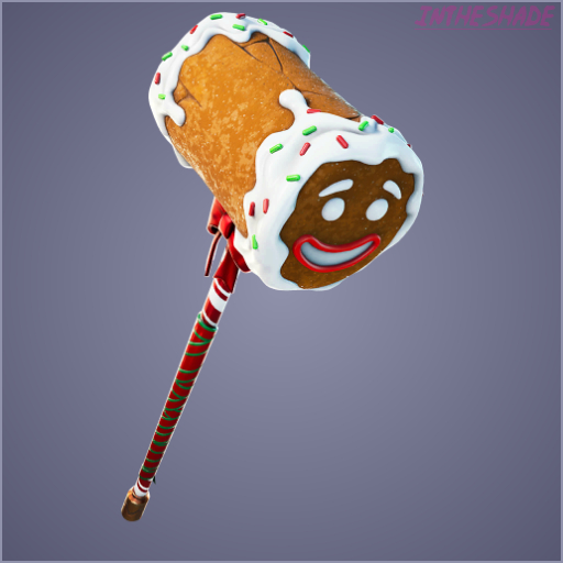 520x520 Gingerbread Raider Fortnite wallpaper, Phone