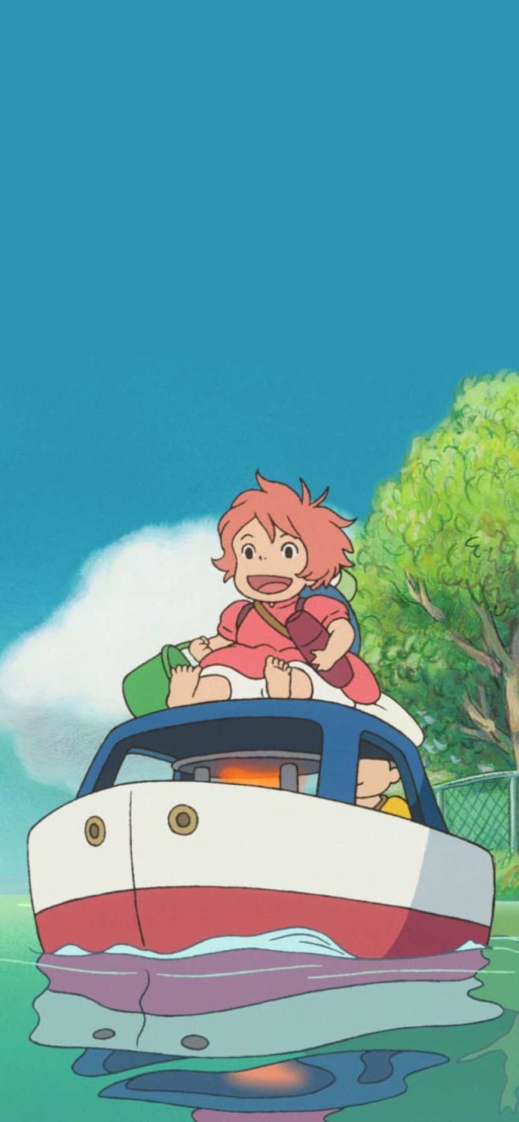 740x1600 HD Ponyo Wallpaper Explore More #ponyo, Animated, Cute, Dentsu, Entertainment Wallpaper. /hd Ponyo W. Ponyo Anime, Ponyo, Ghibli Artwork, Phone