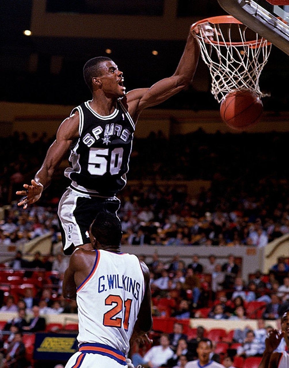 1010x1280 David Robinson dunks on Gerald Wilkins, Phone