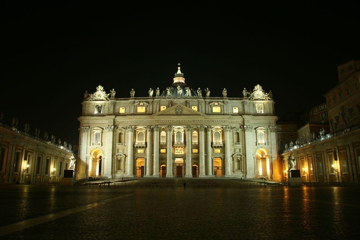 1170x780 Vatican City Night Travel photo and wallpaper. Vatican, Desktop