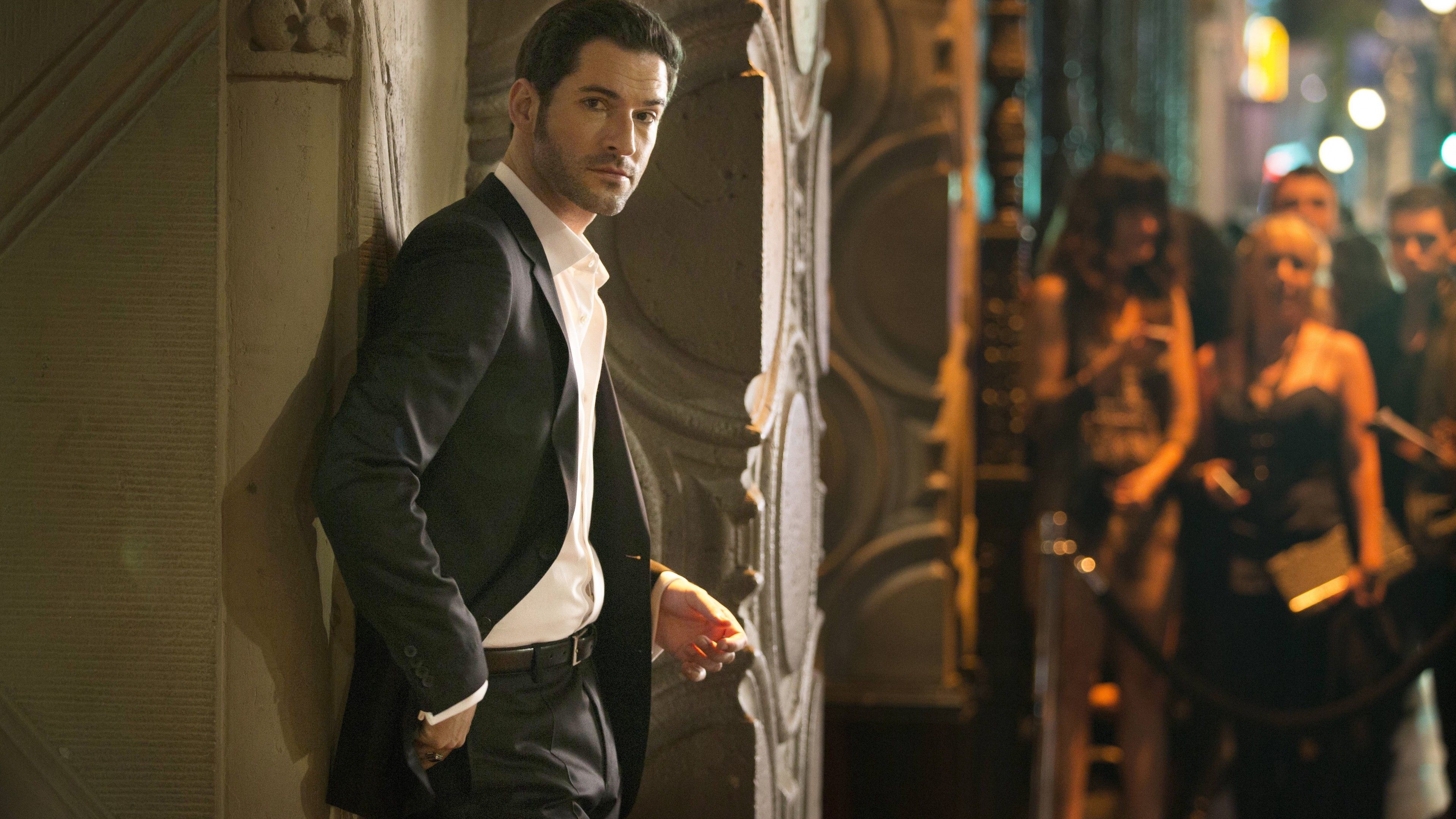 3840x2160 Wallpaper Lucifer, Tom Ellis, Best TV Series, Movies, Desktop