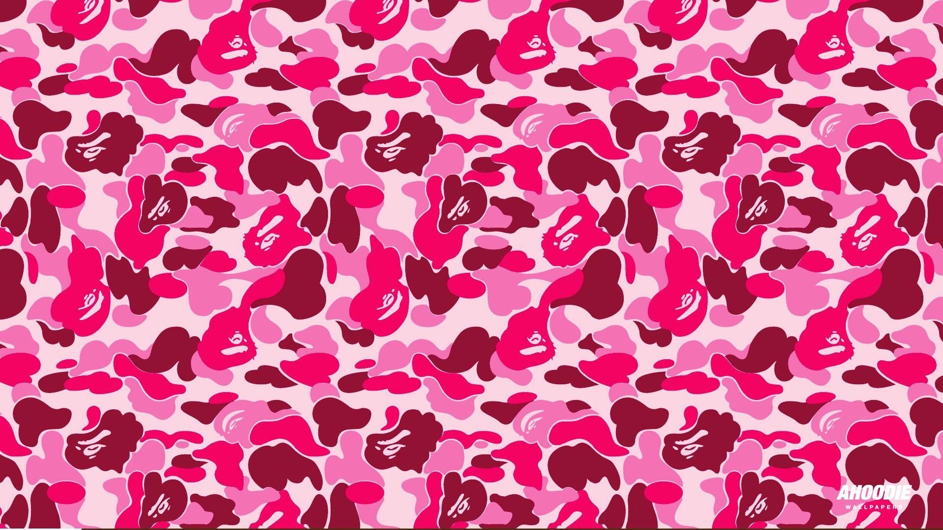 1920x1080 pink camo wallpaper, Desktop