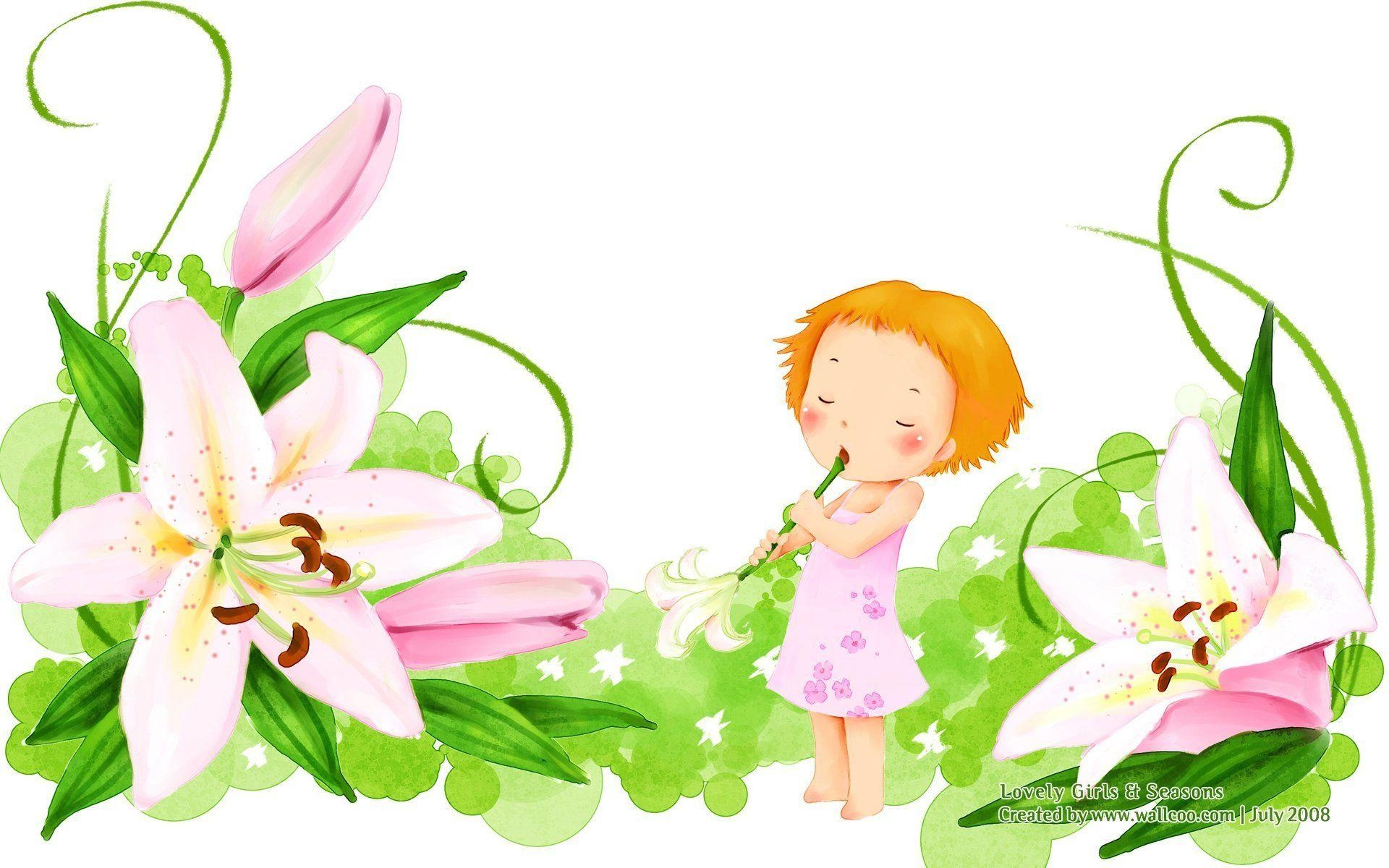 1920x1200 Beautiful Cartoon Girls Wallpaper 507162, Desktop