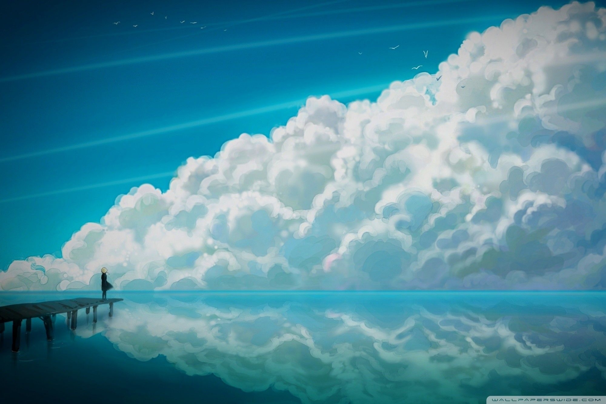 2000x1340 Calm Anime Wallpaper Free Calm Anime Background, Desktop