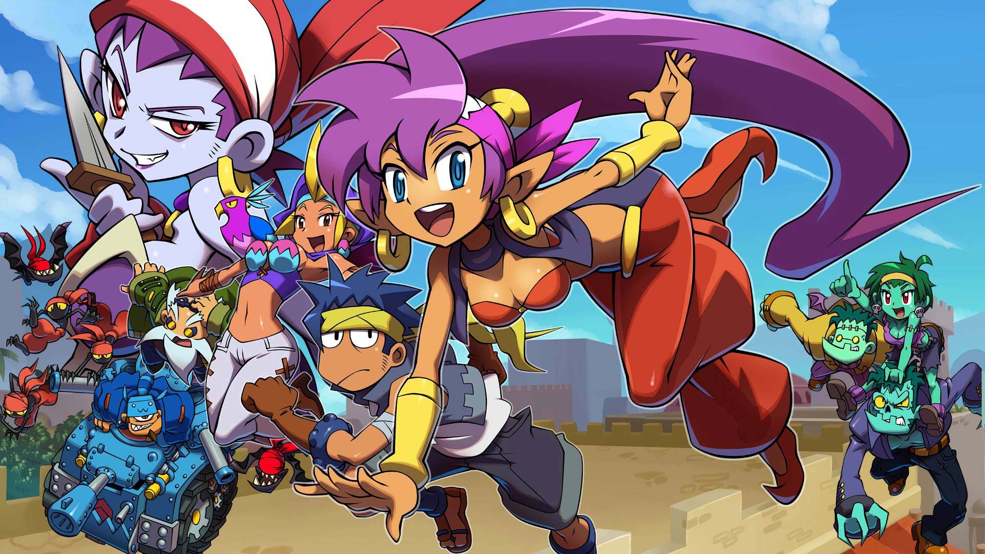 1920x1080 Shantae and friends. Wallpaper from Shantae and the Pirate's Curse, Desktop