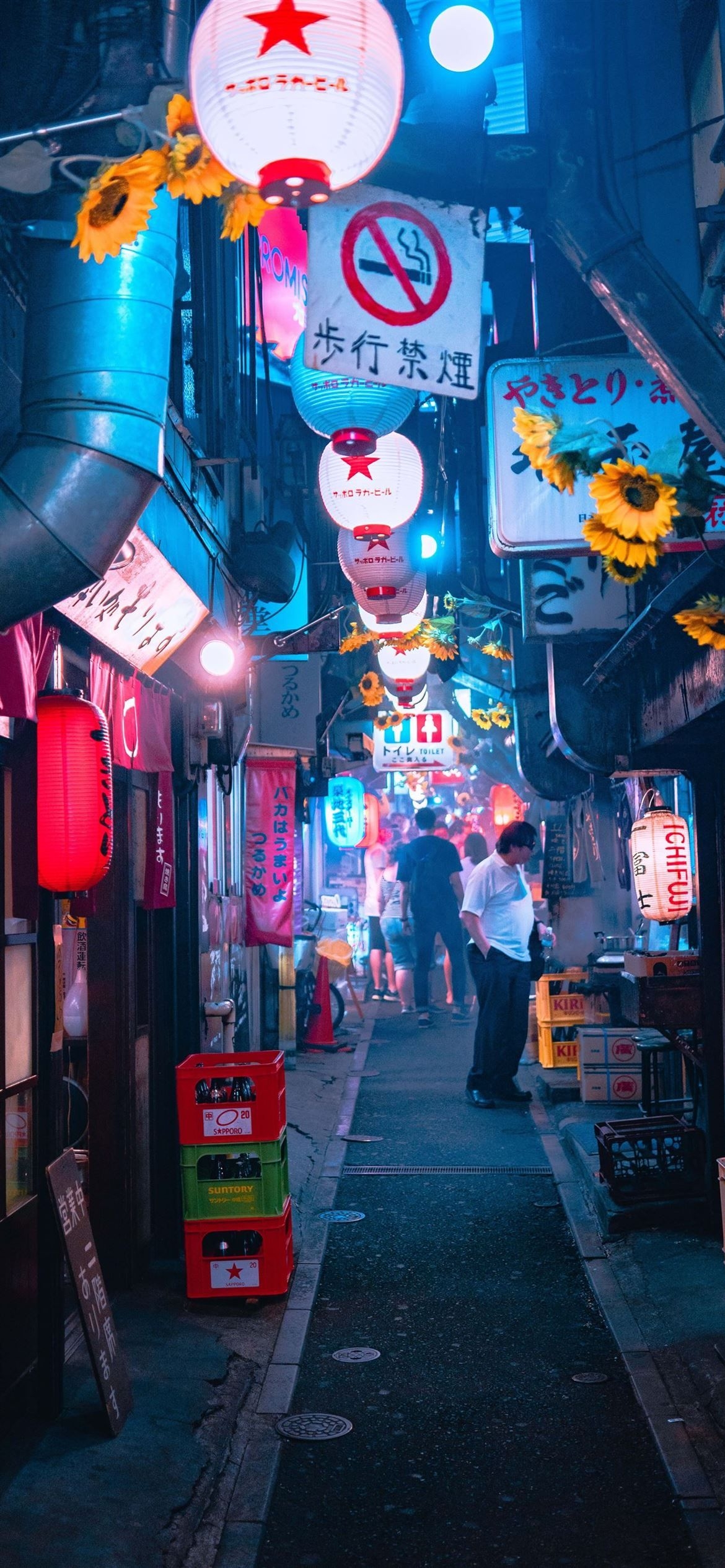 1170x2540 Tokyo iPhone Wallpaper Free Download, Phone