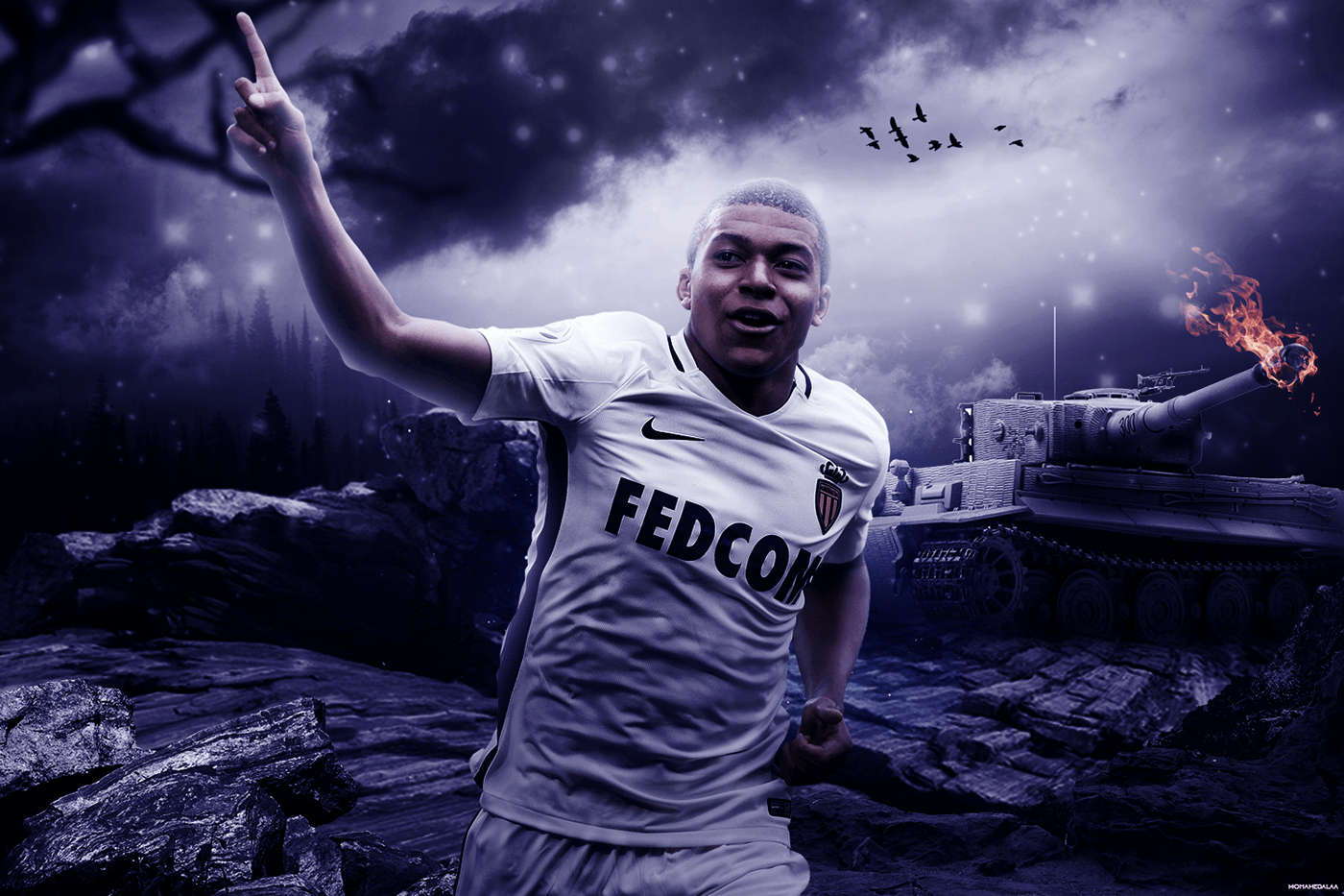 1400x940 Kylian Mbappe 2016 17 Wallpaper, Desktop