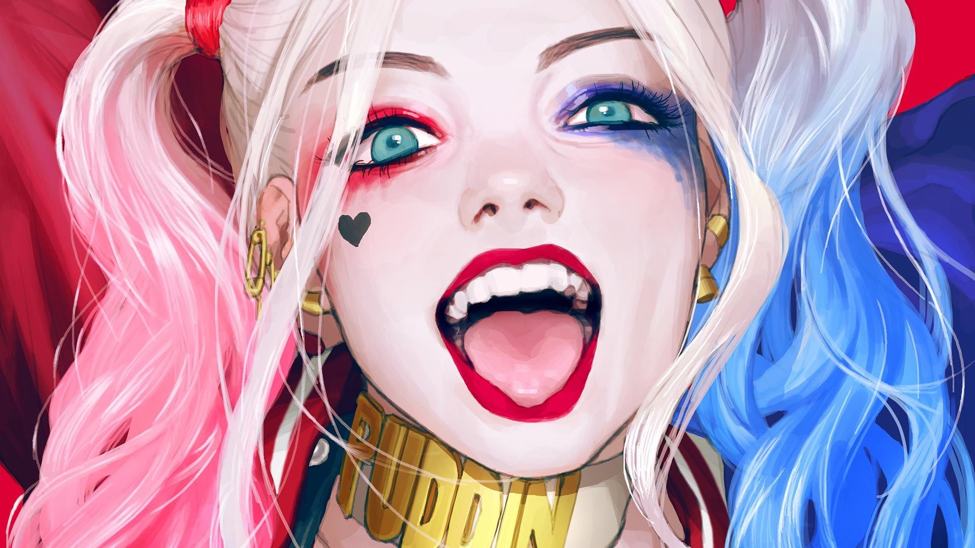 1920x1080 Harley Quinn Theme for Windows 10, Desktop