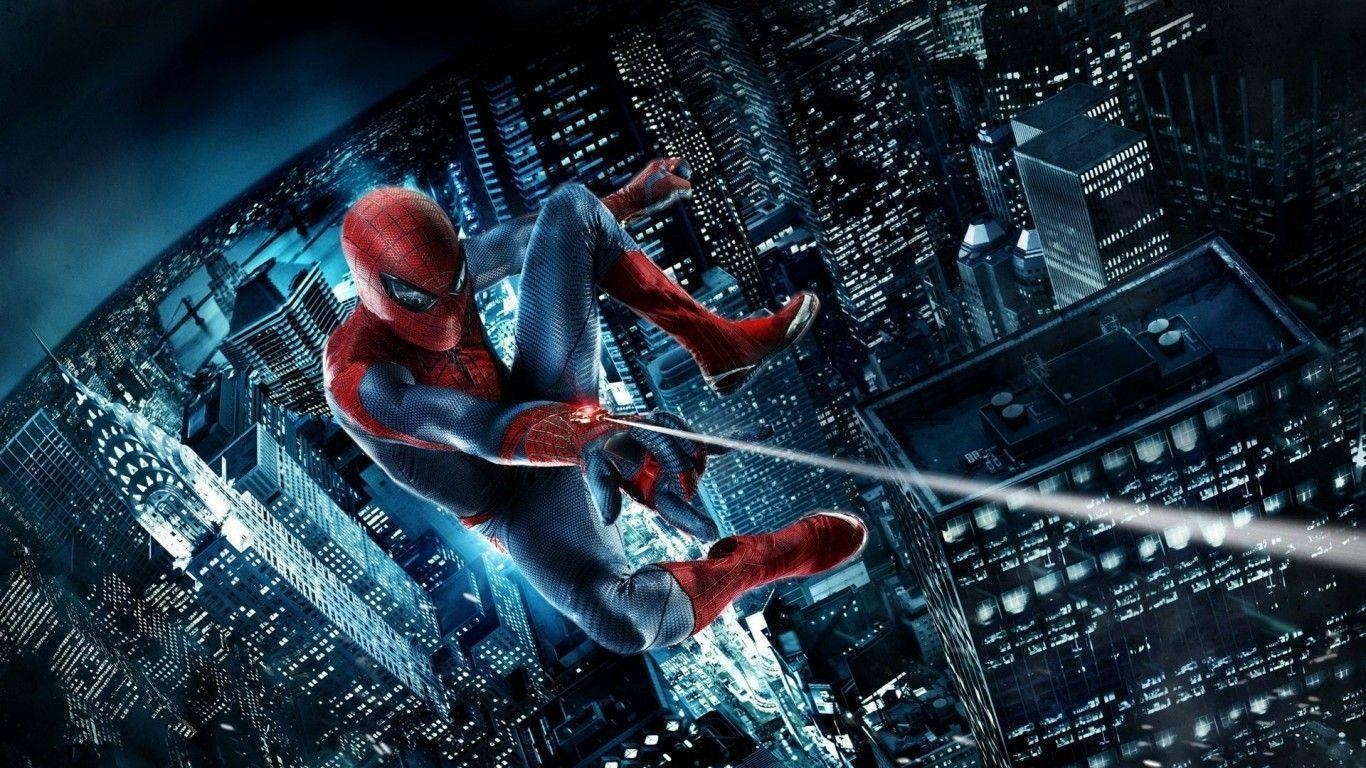 1370x770 The Amazing Spider Man 2 Widescreen Wallpaper, Desktop