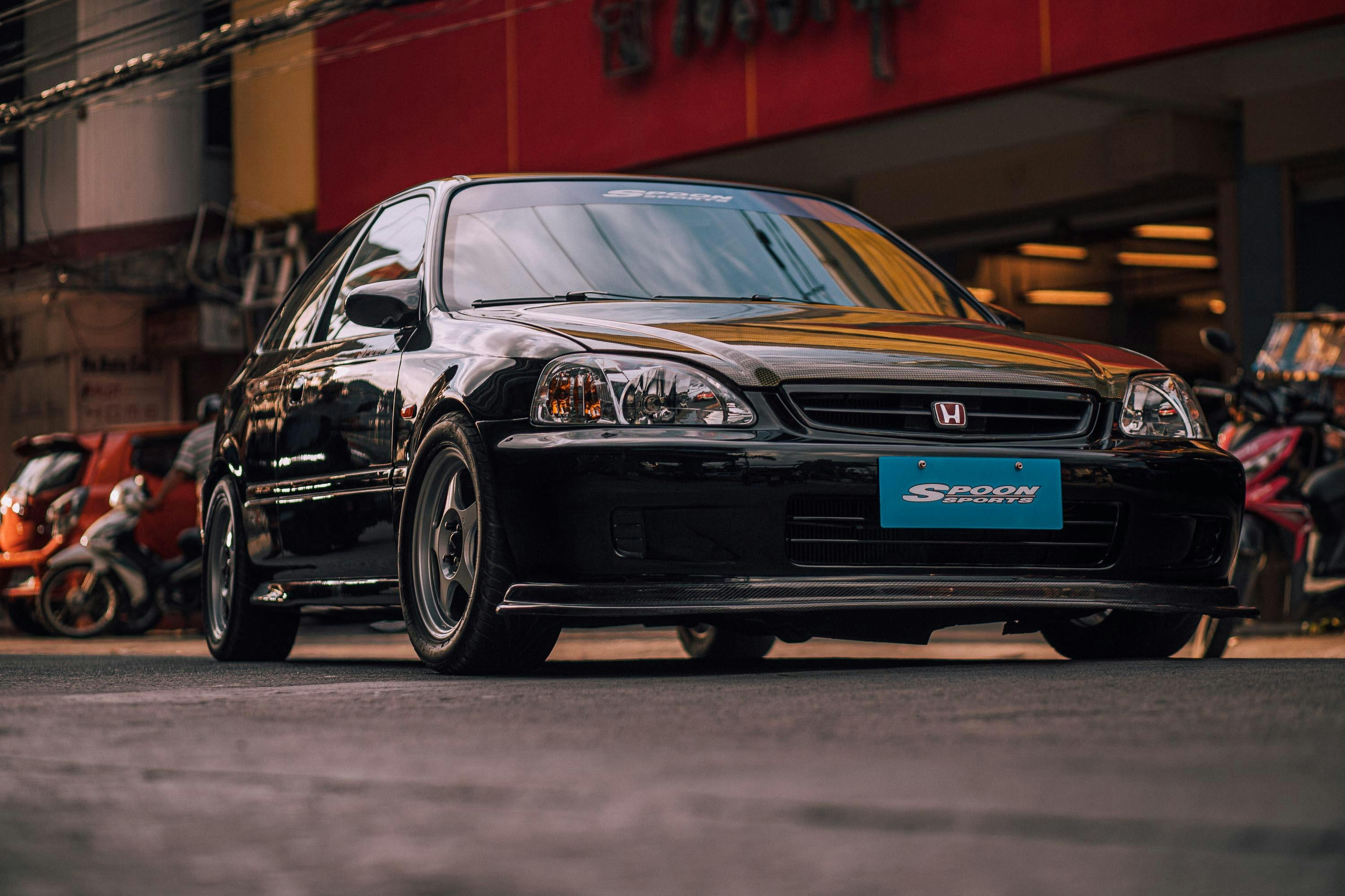 3000x2000 Black Sports Honda Civic · Free, Desktop