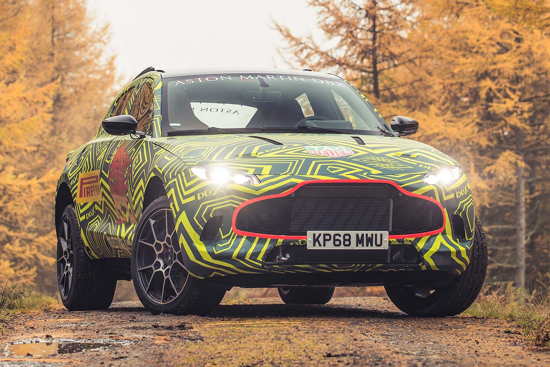 1800x1200 Super SUV revealed: first photo of 2019 Aston Martin DBX, Desktop