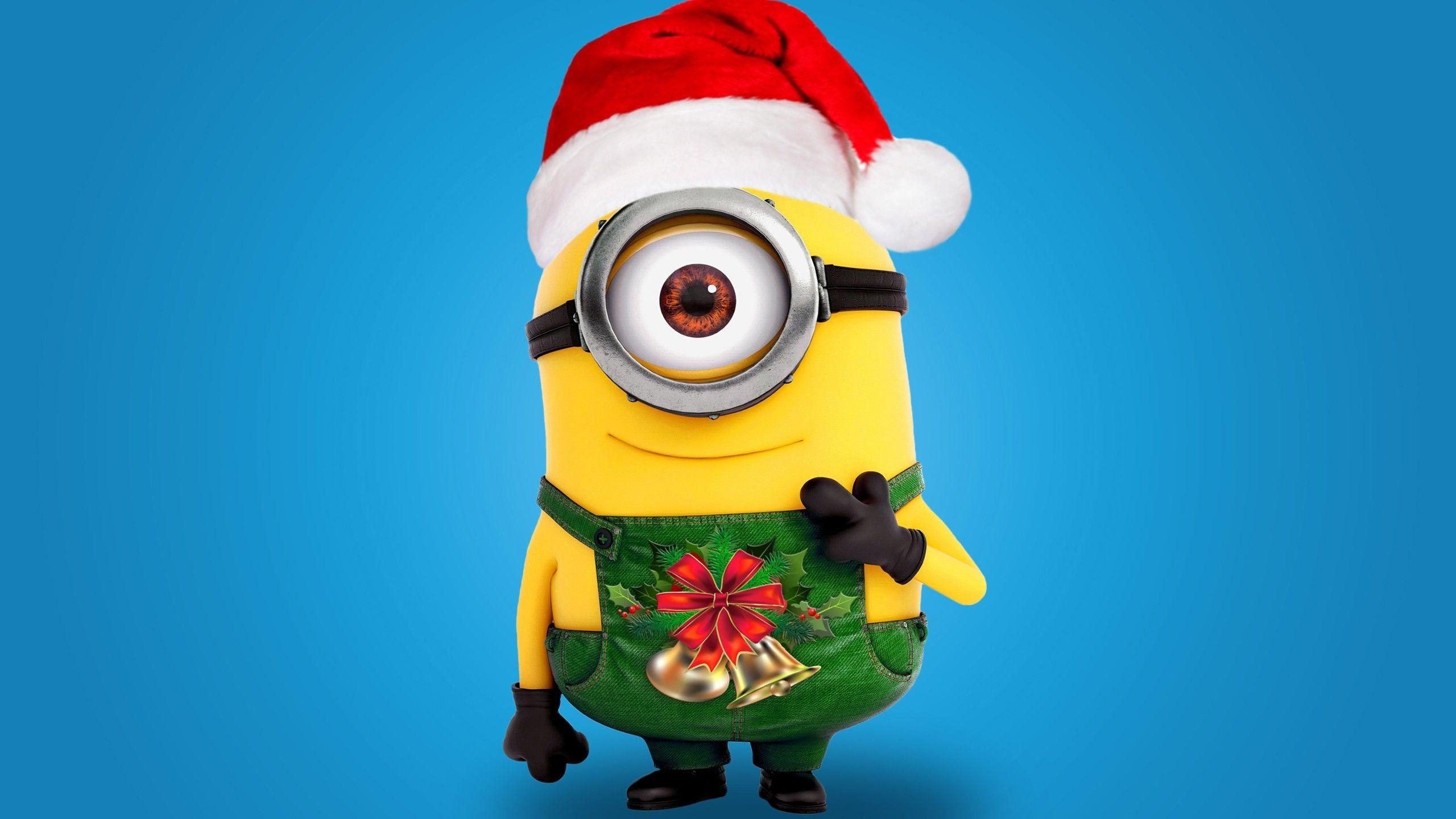 2560x1440 minions, Christmas Wallpaper HD / Desktop and Mobile Background, Desktop