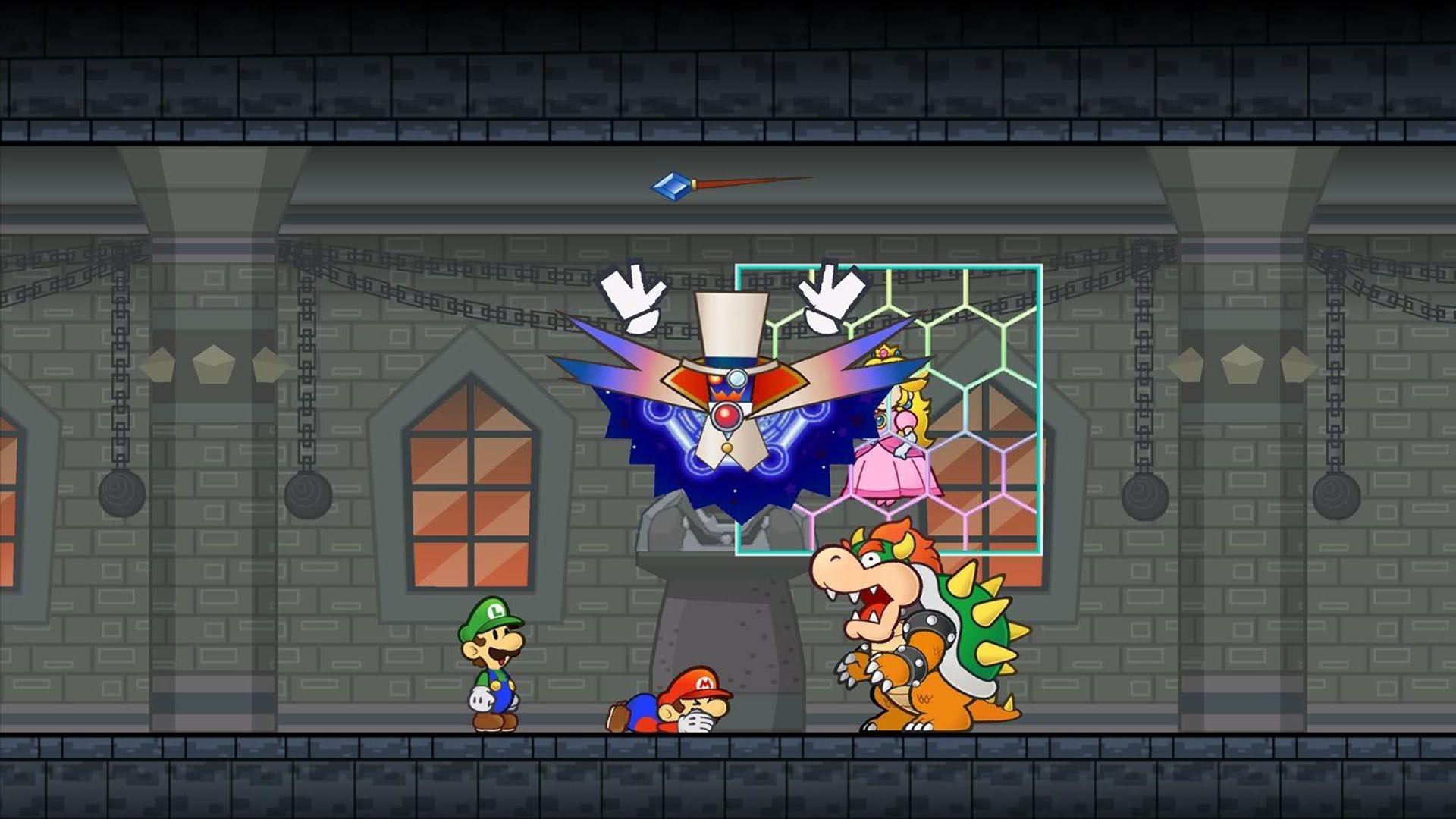 1920x1080 Super Paper Mario And Bowser, Desktop