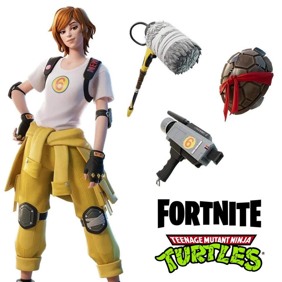 960x960 April O’Neil Fortnite wallpaper, Phone