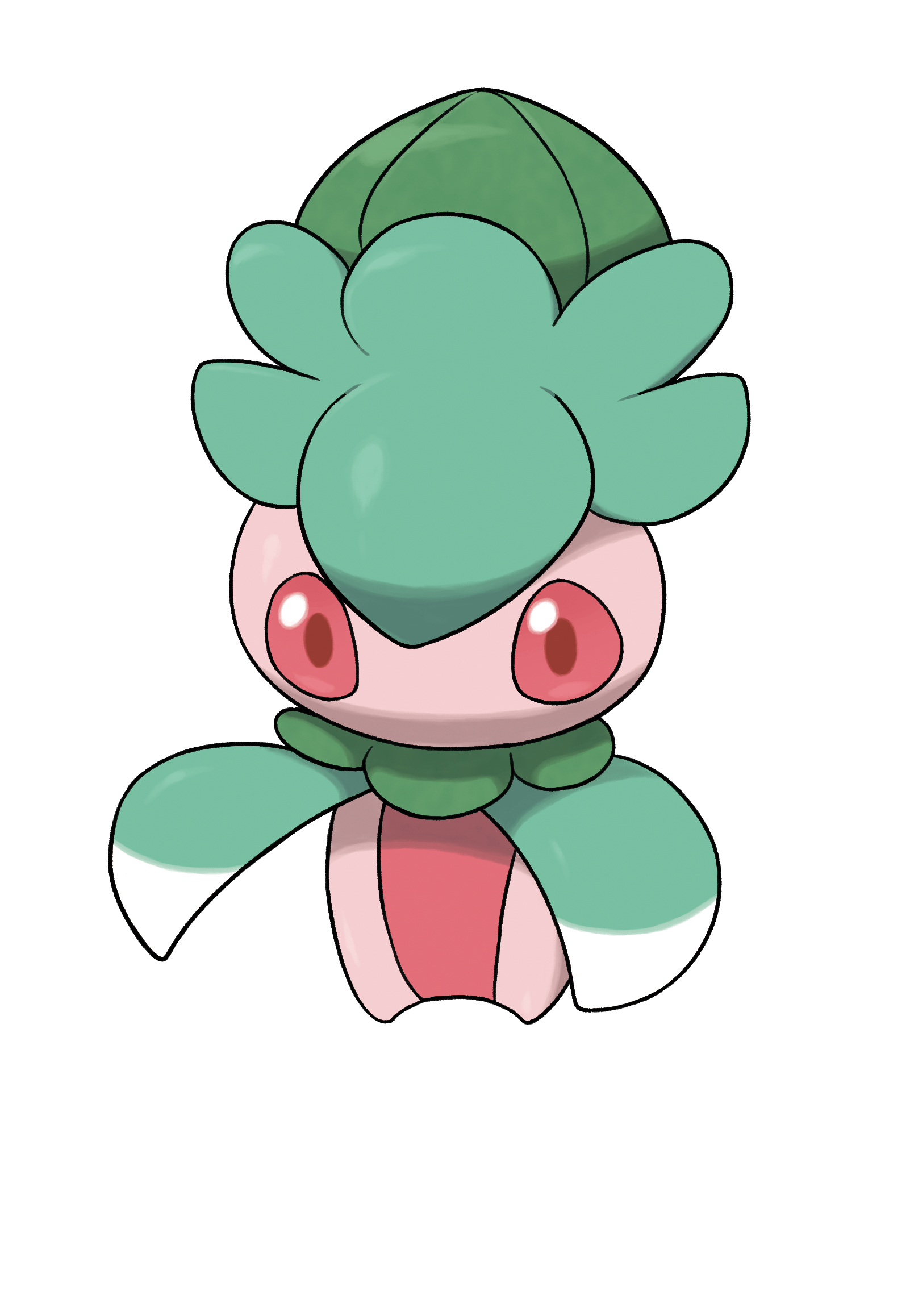 1610x2320 Fomantis (Grass). Pokémon Sun & Moon. Pokemon sun, Phone