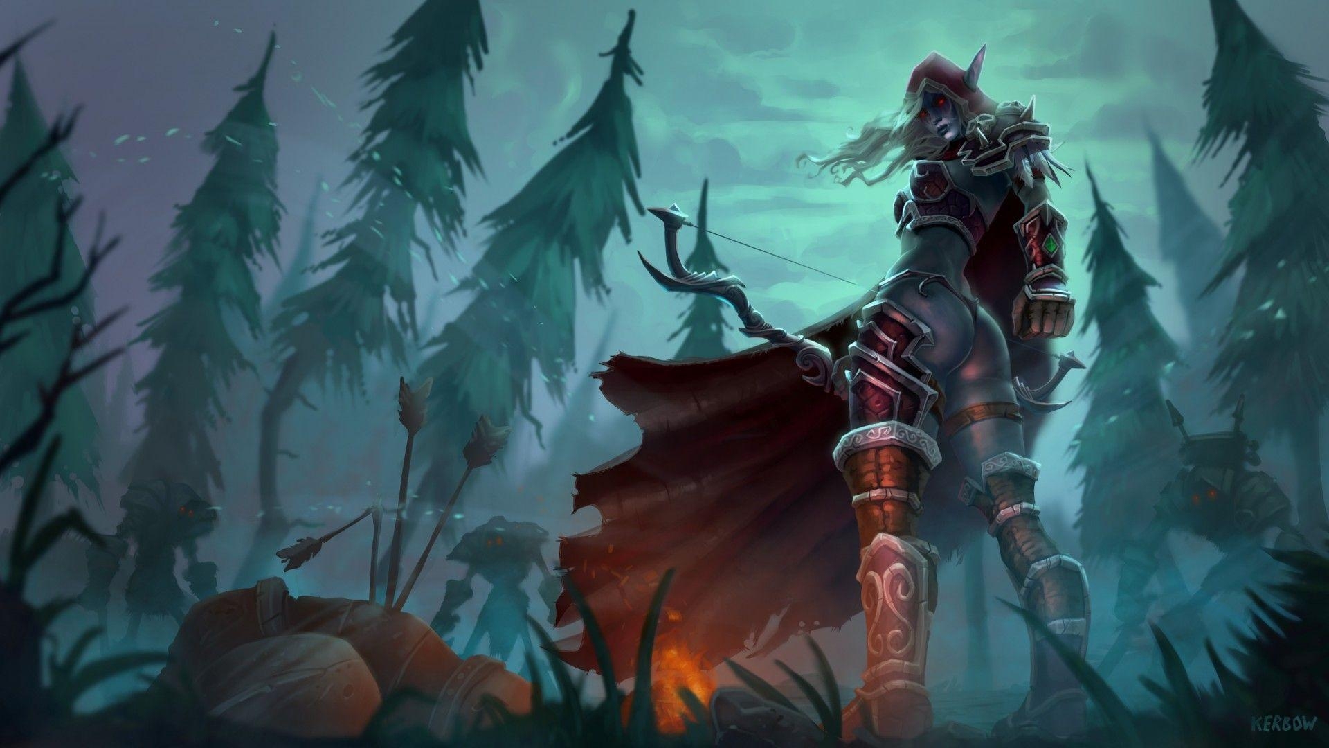 1920x1080 image For > Sylvanas Windrunner Wallpaper, Desktop