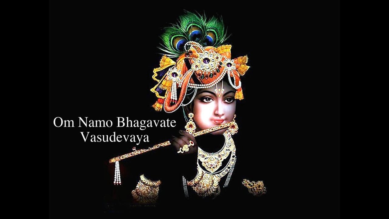 1280x720 Om Namo Bhagavate Vasudevaya (108 times), Desktop