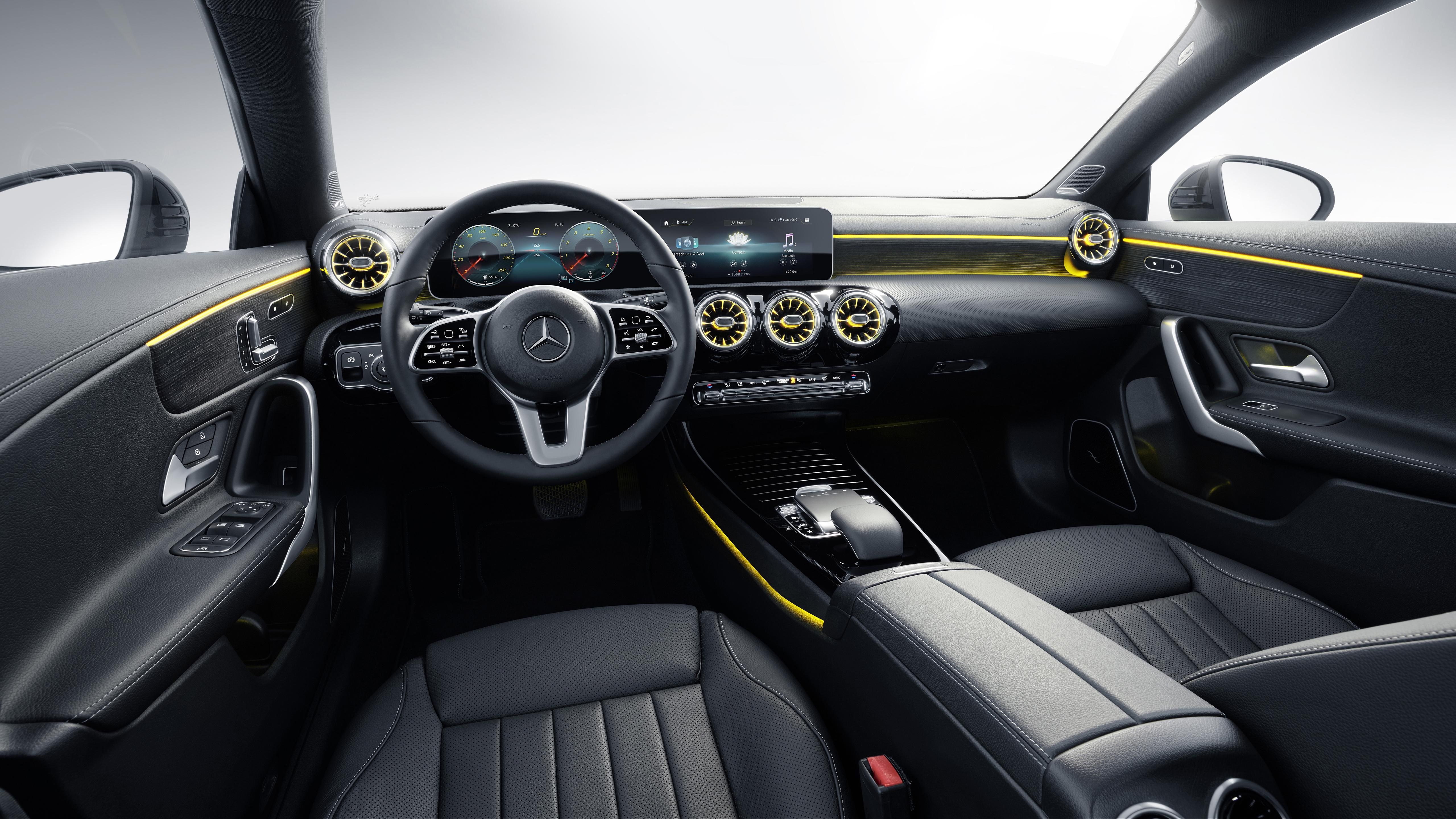 5120x2880 Mercedes Benz CLA Klasse Shooting Brake 2019 5K Interior Wallpaper, Desktop