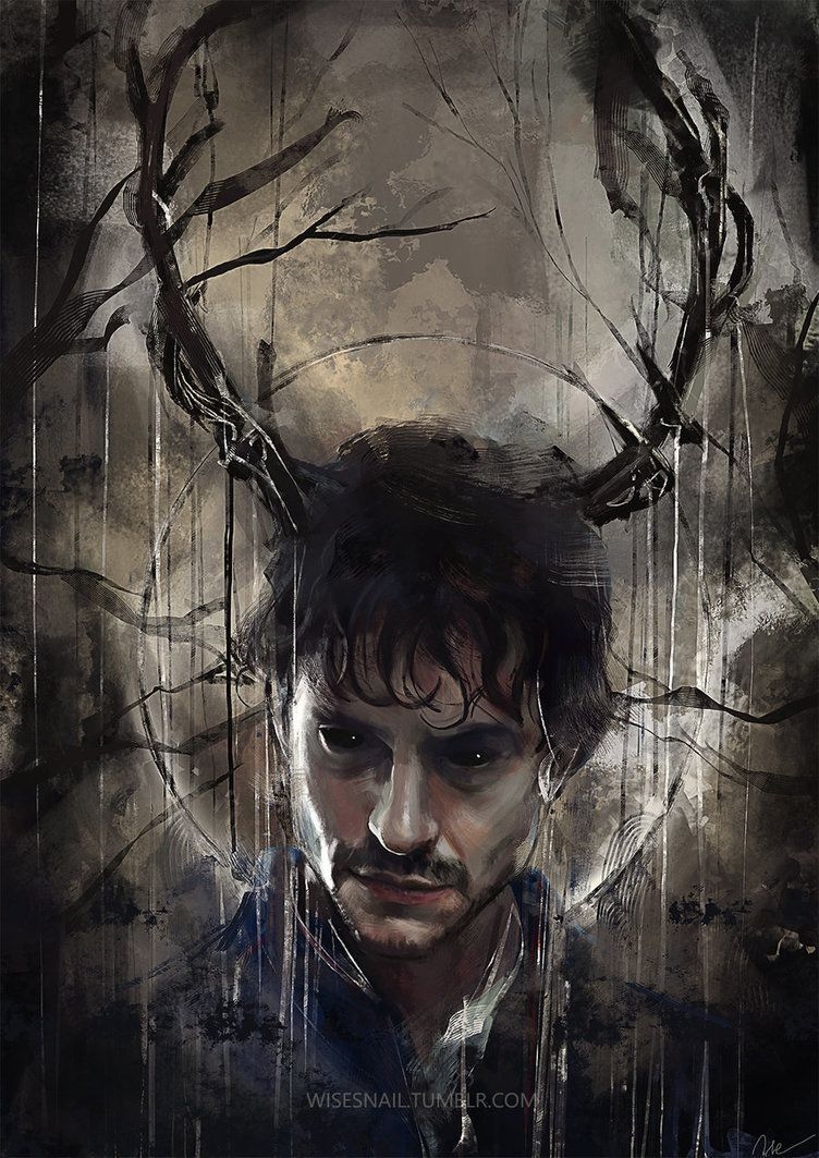 760x1070 Wendigo Will by WisesnailArt. Hannibal wallpaper, Phone