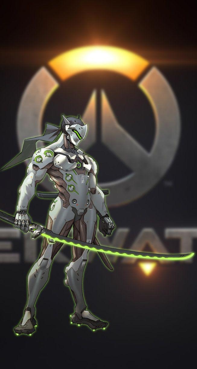 660x1230 Genji Overwatch Iphone 5 5s Wallpaper, Phone