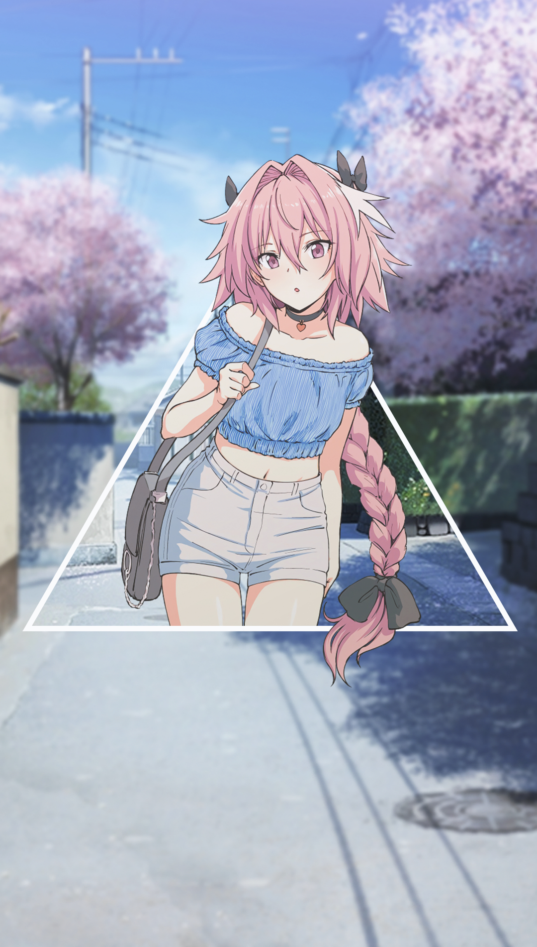 1080x1910 Long Hair, Femboy, Anime, Picture In Picture, Anime Boys, Astolfo (Fate Apocrypha) Gallery HD Wallpaper, Phone