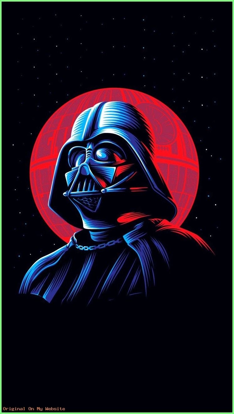 750x1320 iPhone Wallpaper Dark Vader IS the Dark Side, Phone