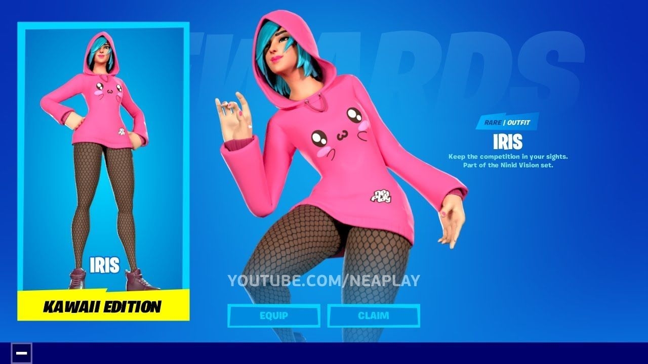 1280x720 SKIN FILTRADA *IRIS* PERO VERSION KAWAII FORTNITE, Desktop