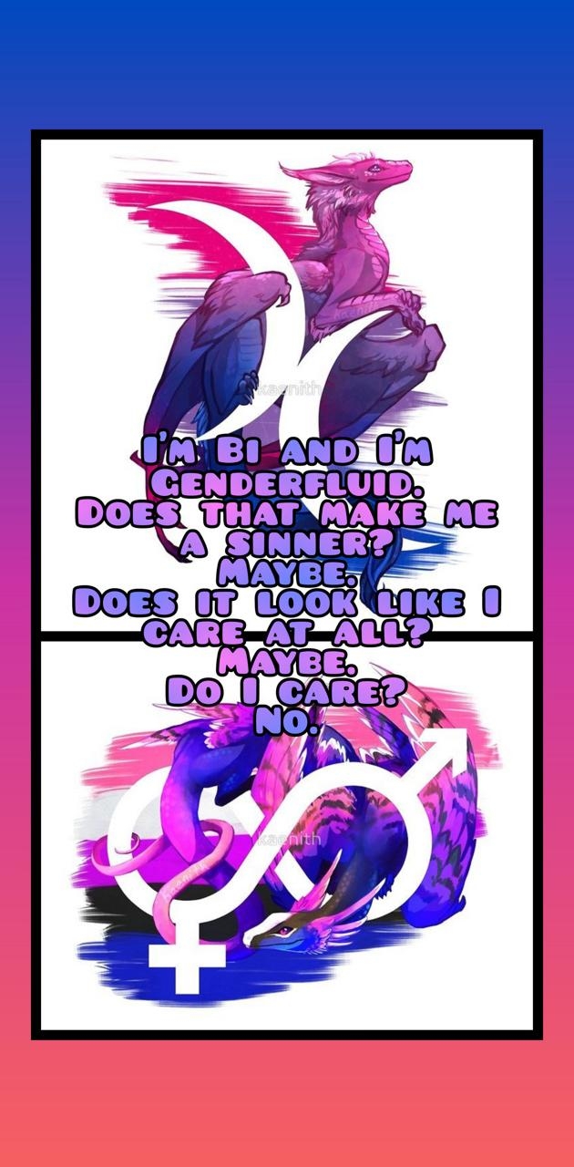 630x1280 Bi Genderfluid Pride wallpaper, Phone