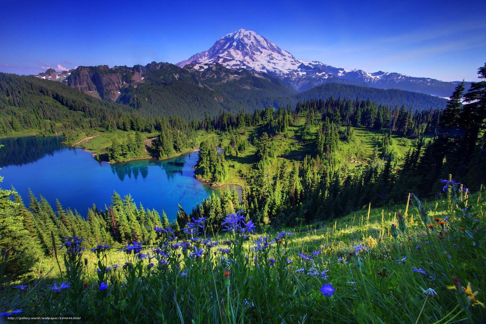 1600x1070 Download wallpaper tolmie peak, mount rainier national park, Desktop