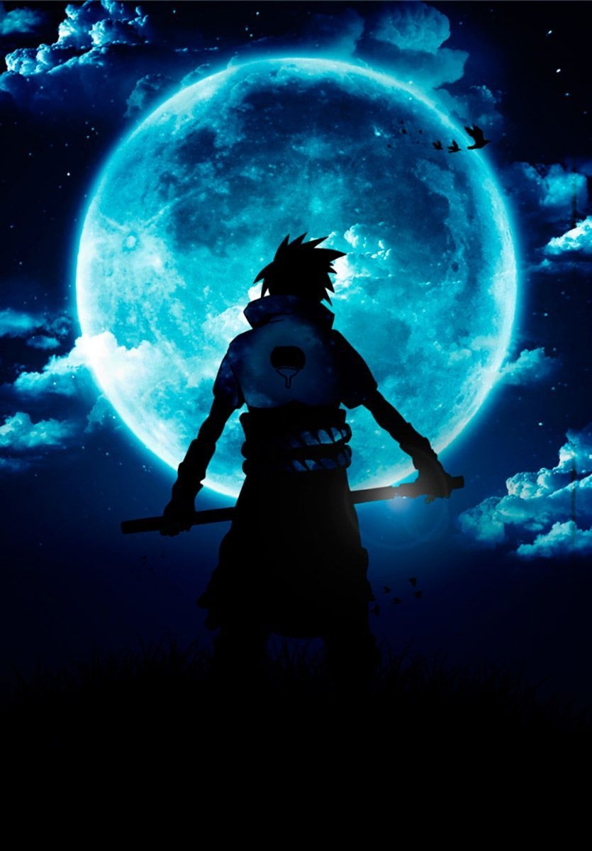 840x1200 Blue Sasuke Wallpaper Free Blue Sasuke Background, Phone