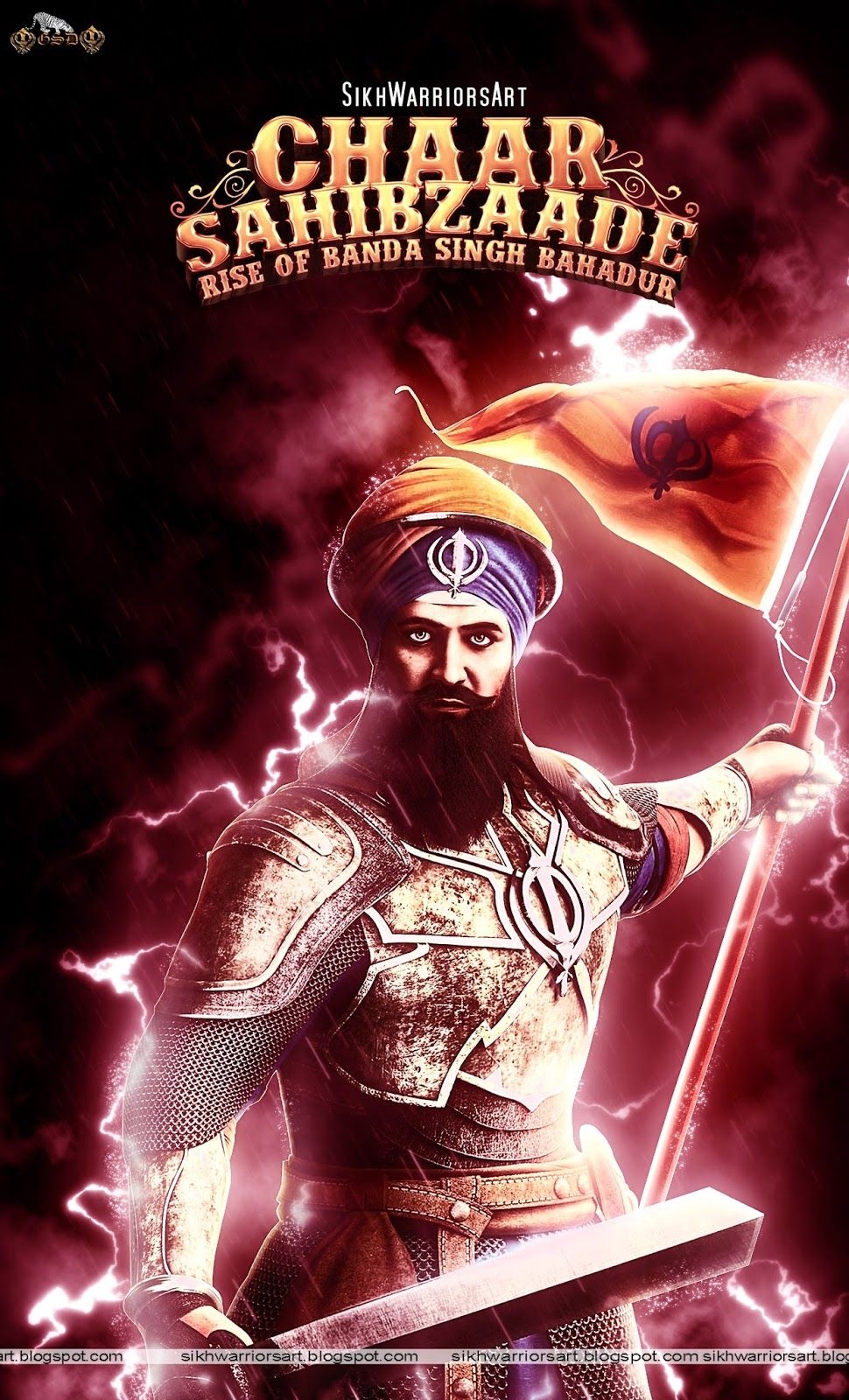 970x1600 Sikh Warriors: Chaar Sahibzaade Rise of Banda Singh Bahadur Movie, Phone