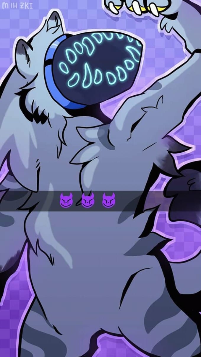 680x1210 Draw a phone wallpaper of your furry character, Phone