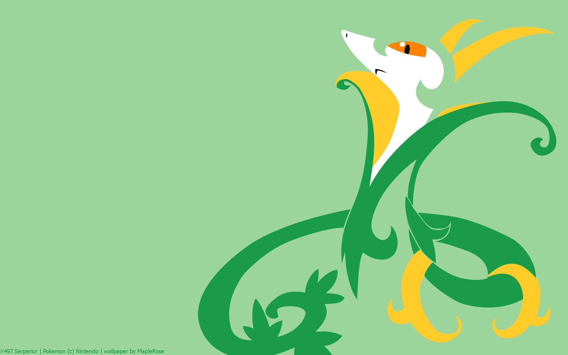 1920x1200 Serperior Pokemon HD Wallpaper HD wallpaper, iPhone, Desktop